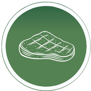 Meat processing ingredients icon